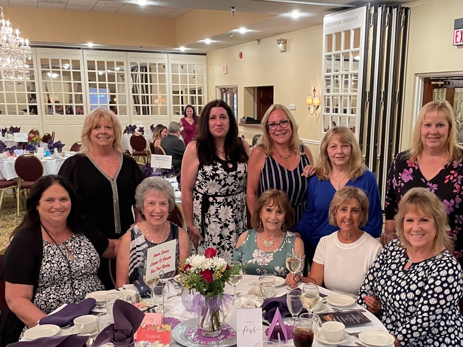 JSL members celebrating at an awards dinner